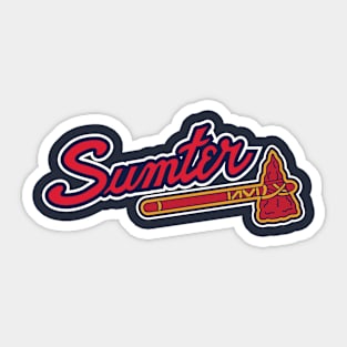 Sumter Braves Sticker